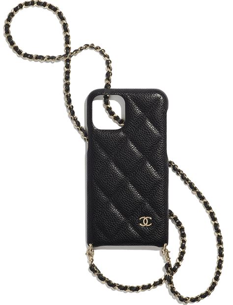 chanel phone chain case 2017|chanel iphone case with chain.